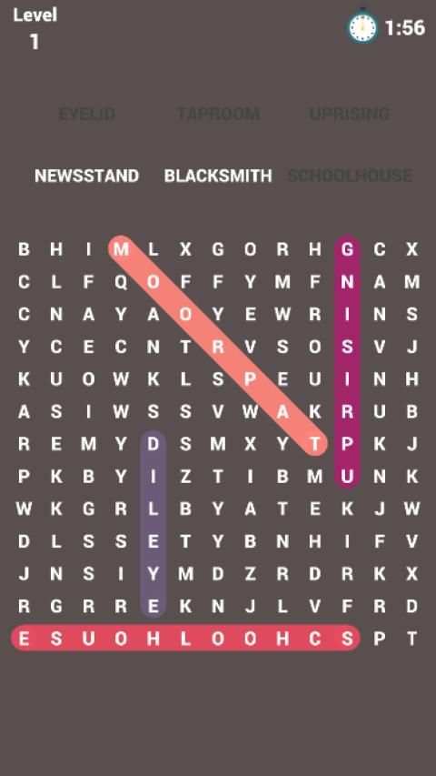 Mini Word Search Game screenshot 5