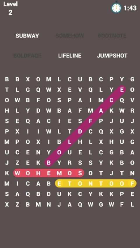 Mini Word Search Game screenshot 4