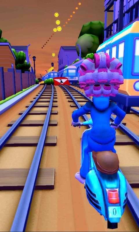 Subway Scooter Surf स्क्रीनशॉट 1