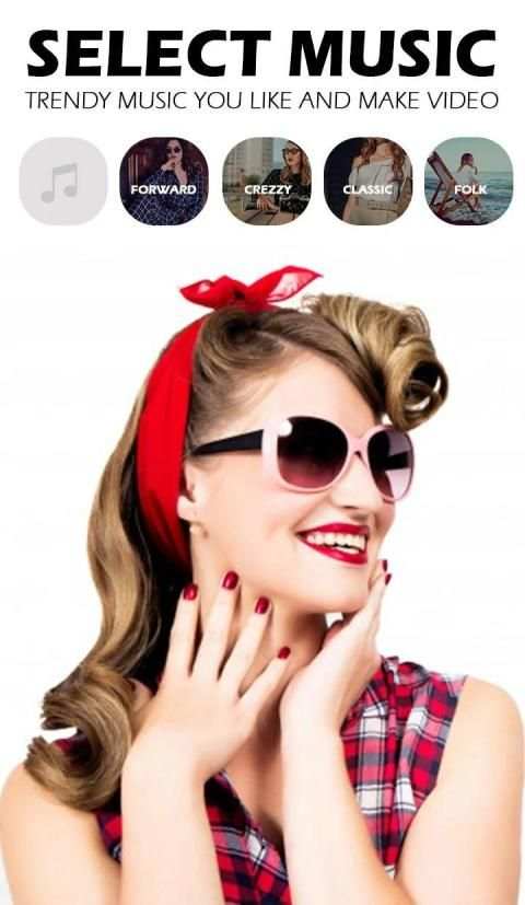 Real Camera : Video Maker with Music screenshot 1