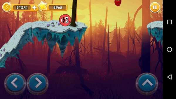 Red Ball Jungle Hero – Jumping Game screenshot 3