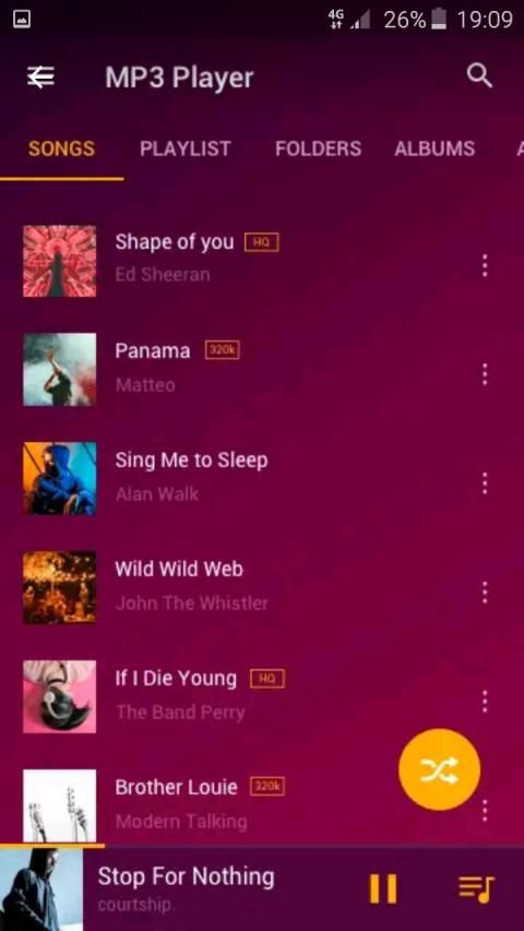 Mp3 player (2020) स्क्रीनशॉट 2