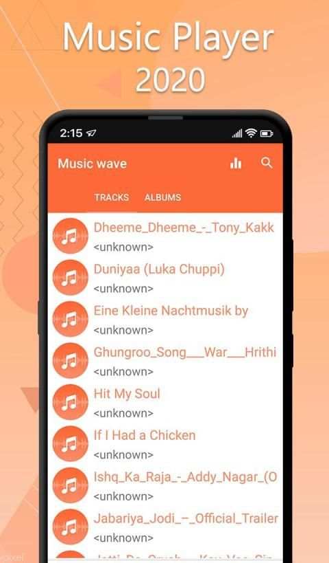 Music Player - Audio Player स्क्रीनशॉट 2
