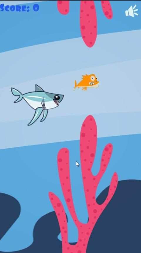 Angry Mega Shark - Megatubarão Tap Game screenshot 1