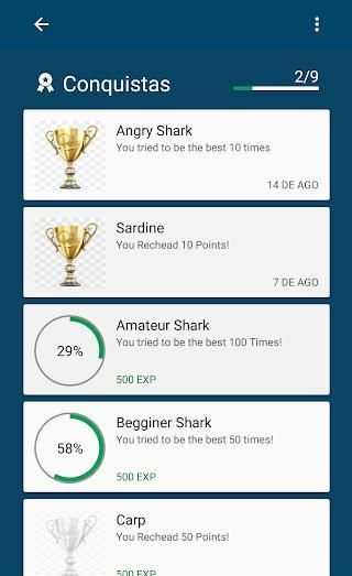 Angry Mega Shark - Megatubarão Tap Game screenshot 7