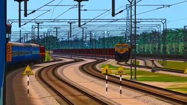 Real Train Racing Games:Train Simulator 2 players screenshot 3