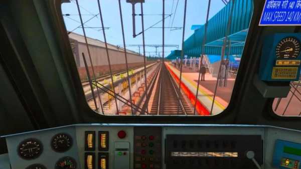 Real Train Racing Games:Train Simulator 2 players screenshot 2