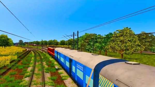 Real Train Racing Games:Train Simulator 2 players screenshot 1
