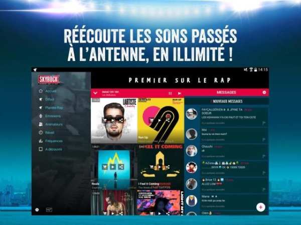 Skyrock Radio screenshot 11
