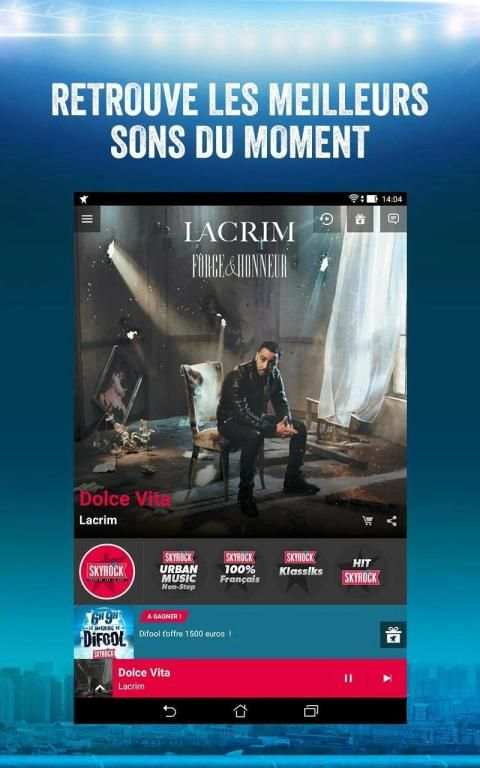 Skyrock Radio screenshot 7