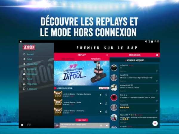 Skyrock Radio screenshot 10