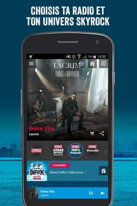Skyrock Radio screenshot 18
