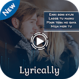 Lyrical.ly - Lyrical Video Status Maker आइकन