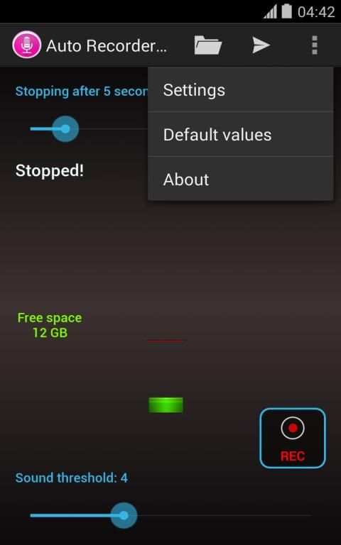 Auto Recorder screenshot 2