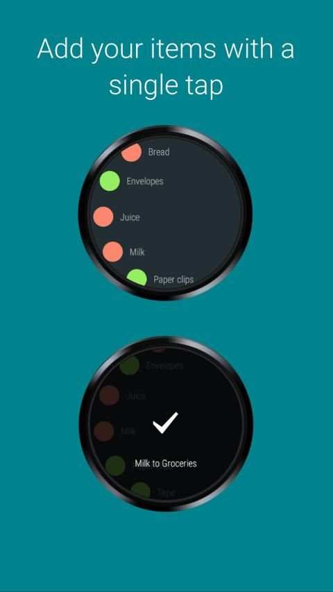 WearTo - Todoist on your wearable screenshot 2