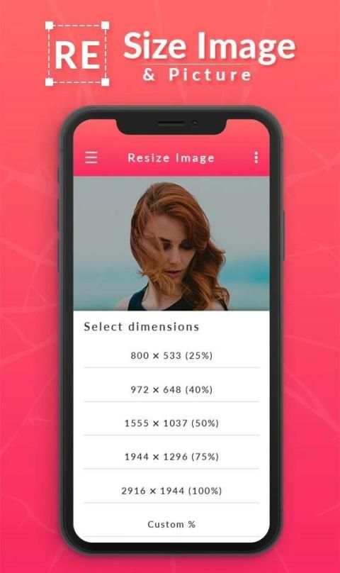 Image & Photo Resizer - Reduce Picture Size स्क्रीनशॉट 3