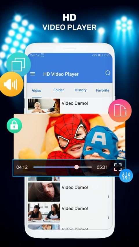 HD Video Player - All Format Video Player screenshot 7