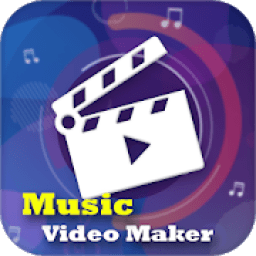 Music Video Maker Video Editor आइकन