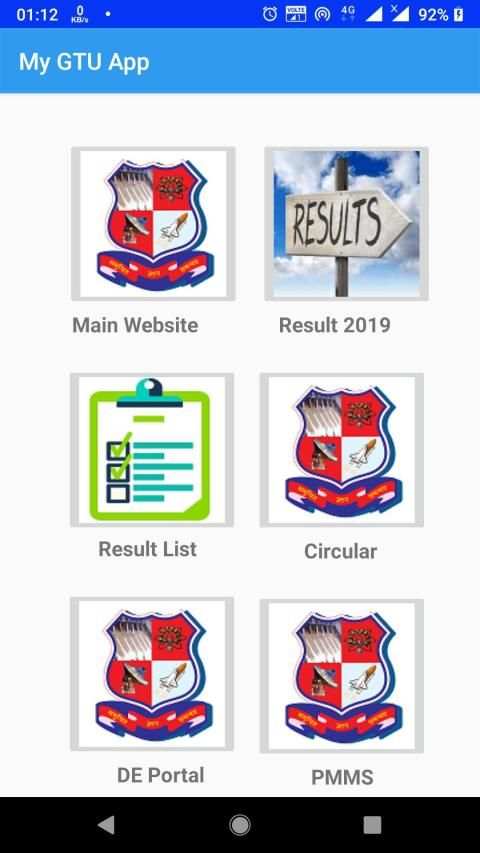 My GTU App स्क्रीनशॉट 2