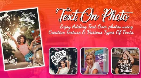 Text On Photo,Photo Editor,Text Quotes Creator screenshot 4