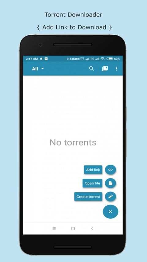 Torrent Downloader ( Torrent Magnet Downloader ) screenshot 4