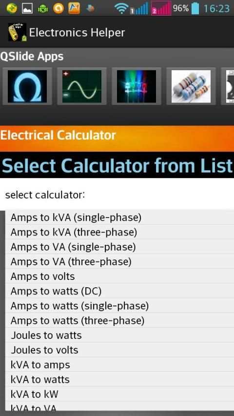 Electronics Helper स्क्रीनशॉट 8