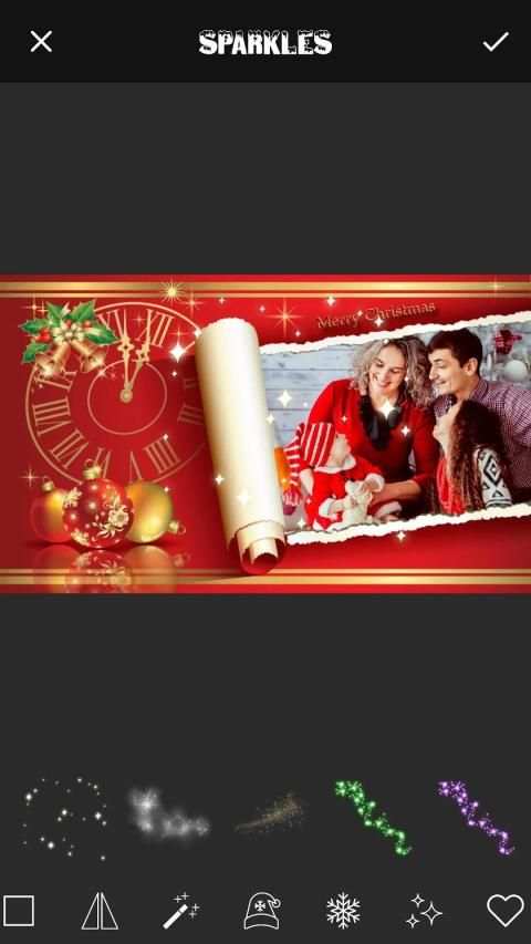 Christmas Cards Maker स्क्रीनशॉट 2