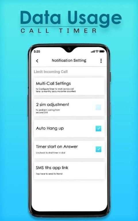 Data Usage Monitor - Call Timer स्क्रीनशॉट 2