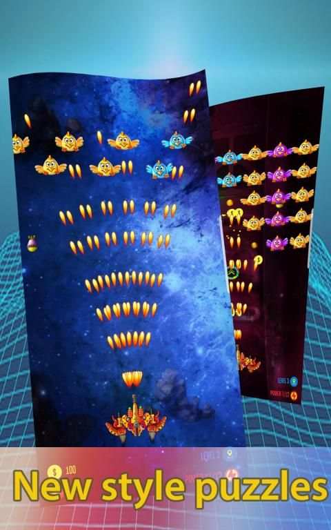 Alien shooter! Chicken invaders : Galaxy attack स्क्रीनशॉट 7