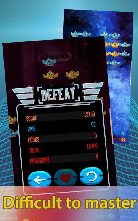 Alien shooter! Chicken invaders : Galaxy attack स्क्रीनशॉट 5