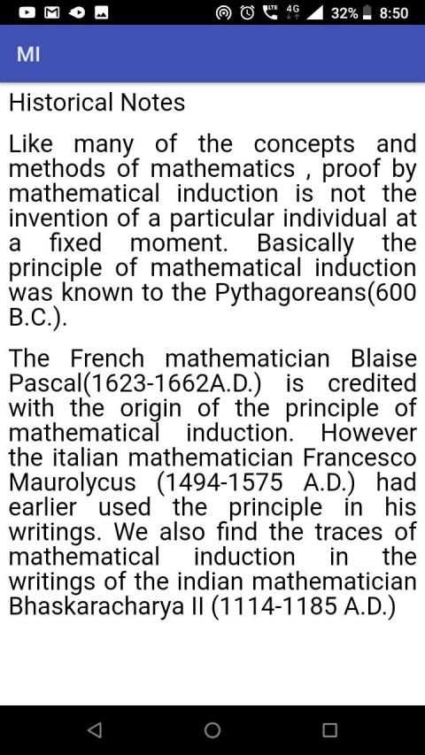 Mathematical Induction screenshot 4