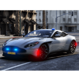 ikon Driving Aston Martin - Police Academy Test