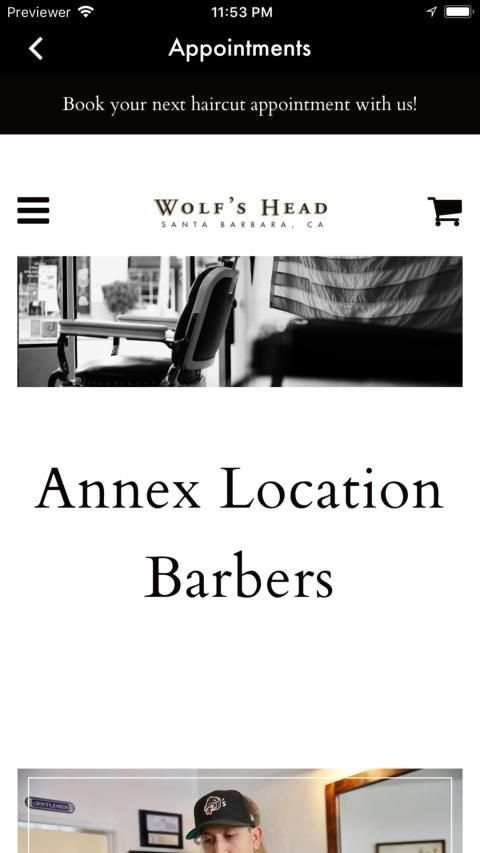 Wolf's Head Barber Shop screenshot 12