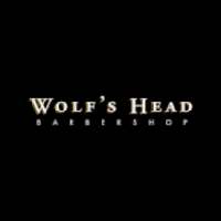 Wolf's Head Barber Shop logo
