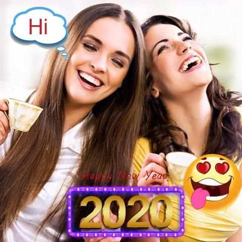Happy New Year video maker 2020 स्क्रीनशॉट 7