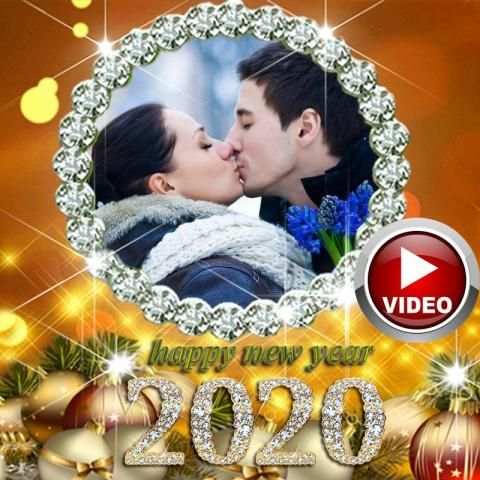 Happy New Year video maker 2020 स्क्रीनशॉट 4