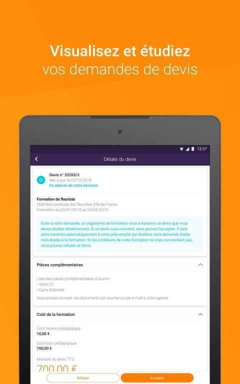Ma Formation - Pôle emploi screenshot 1