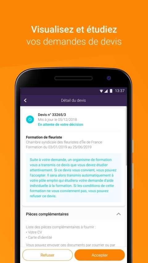 Ma Formation - Pôle emploi screenshot 5