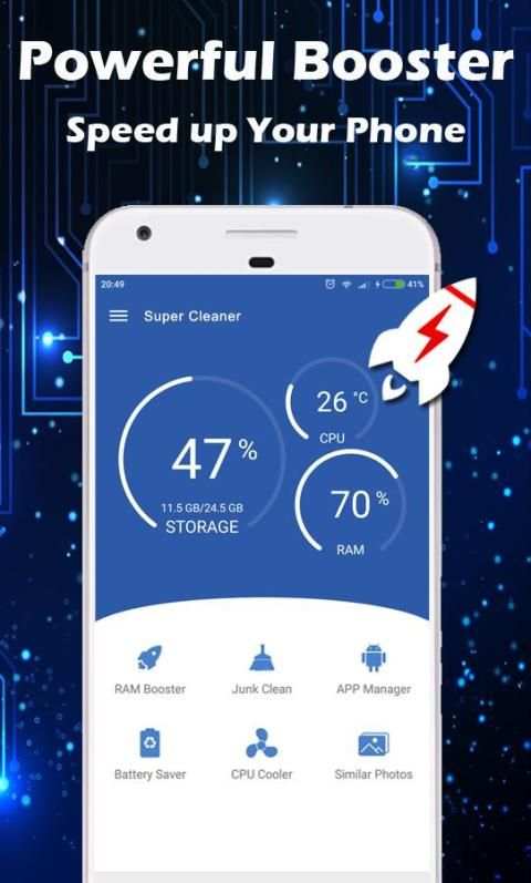 Phone Cleaner - Speed Booster & Battery Saver screenshot 1