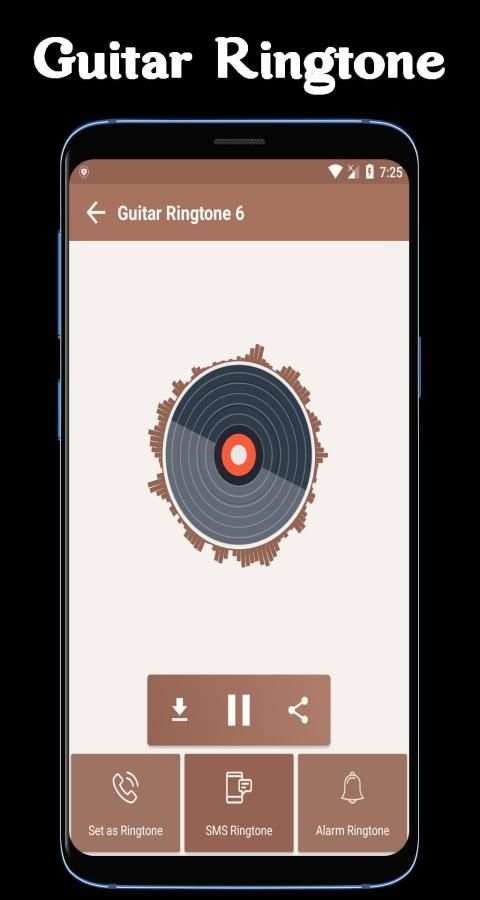 Guitar Ringtone 1 تصوير الشاشة