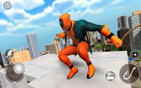 Super Rope Crime Hero - Grand City Simulator Game स्क्रीनशॉट 6