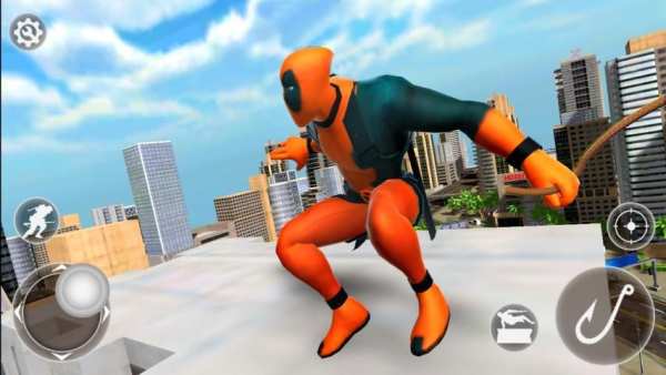 Super Rope Crime Hero - Grand City Simulator Game स्क्रीनशॉट 10