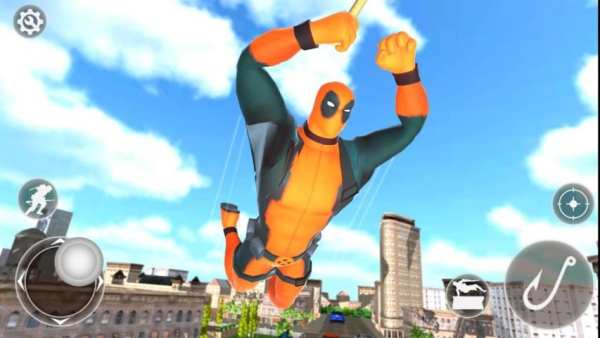 Super Rope Crime Hero - Grand City Simulator Game स्क्रीनशॉट 9