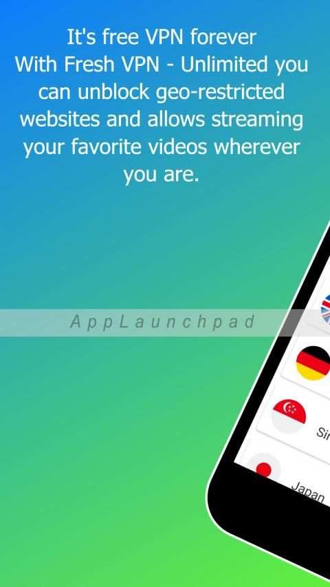 Fresh VPN - Free Unlimited VPN स्क्रीनशॉट 13