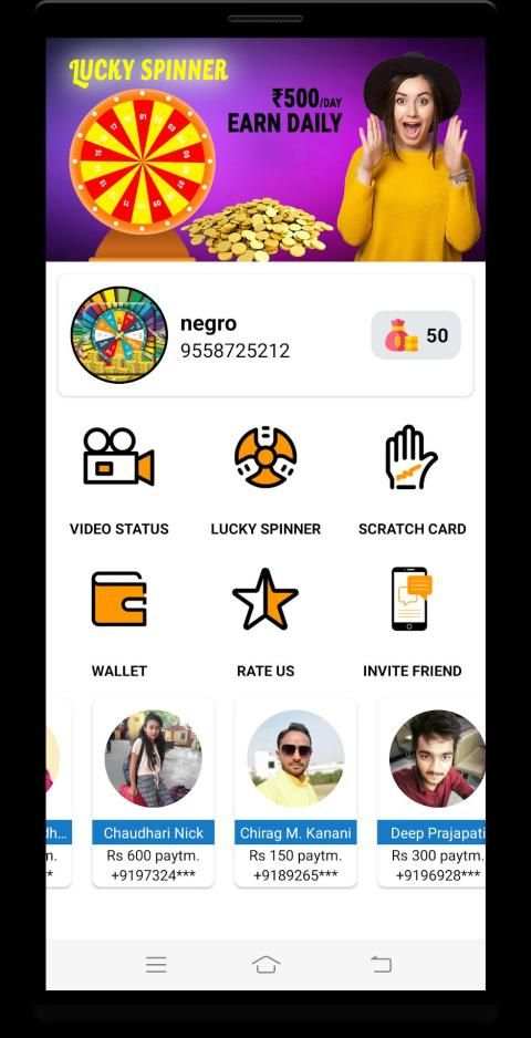 Homearn - Spin, Scratch & Cash Win! screenshot 2