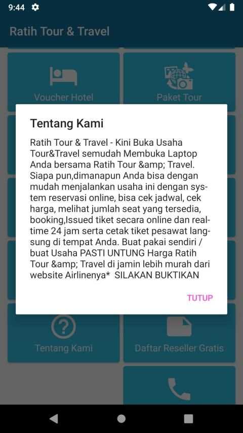 Ratih Tour & Travel screenshot 1