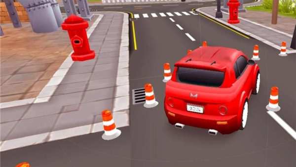 Mini 3D Car Real Toon Parking Simulator 2020 screenshot 1