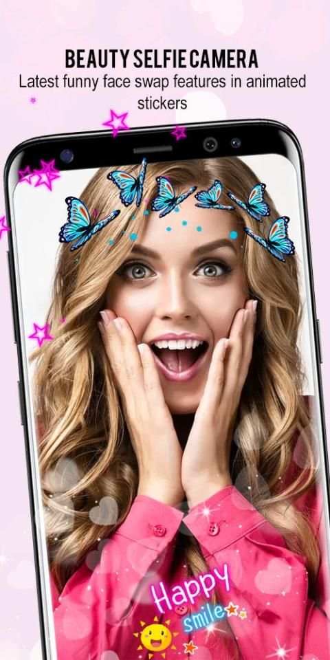 Beauty Selfie Camera Candy screenshot 2