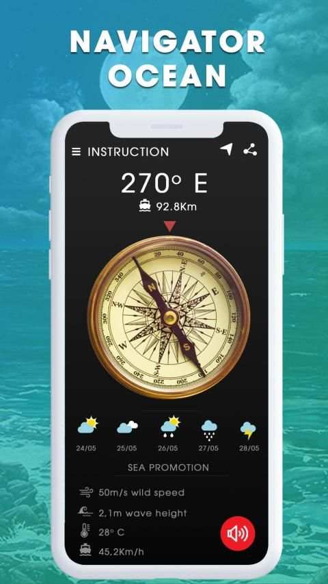 Compass - Digital Compass & GPS Compass Navigation screenshot 3