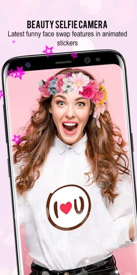 Beauty Selfie Camera Candy स्क्रीनशॉट 1